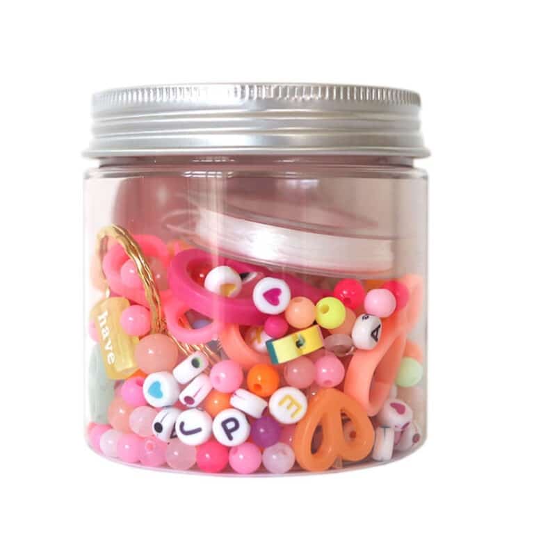 pot avec perles girl power