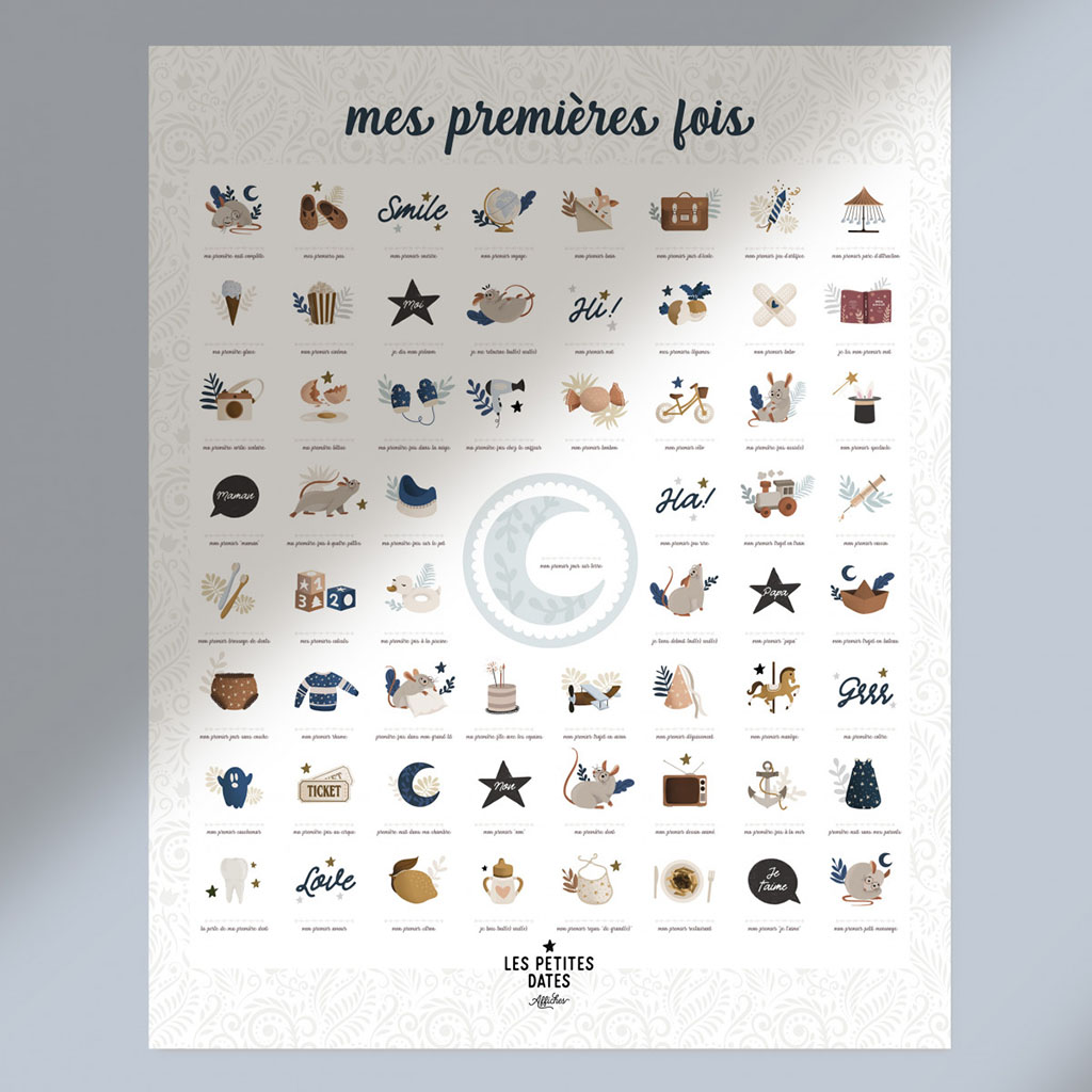 Affiche - Mes premières fois - Les petites dates - MyLittleDream