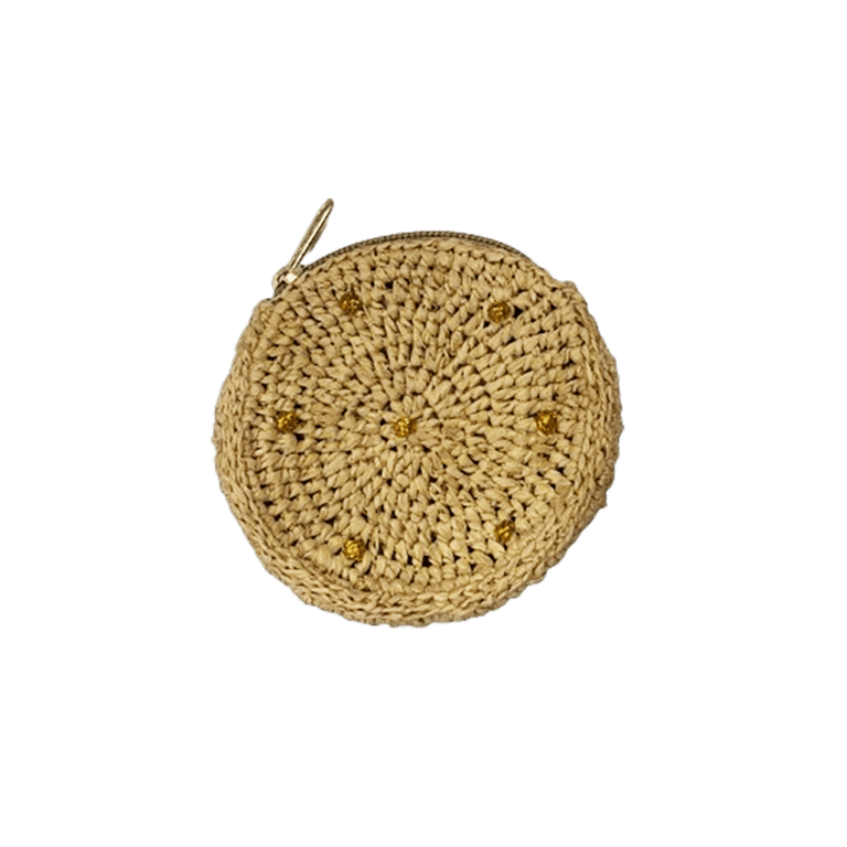 Porte monnaie en raphia obi obi