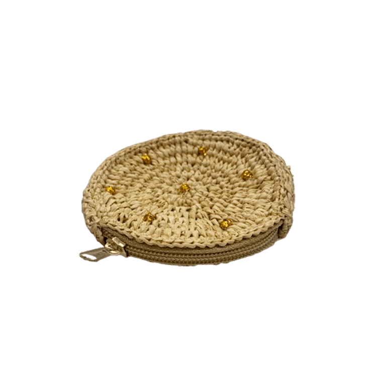 Porte monnaie en raphia obi obi