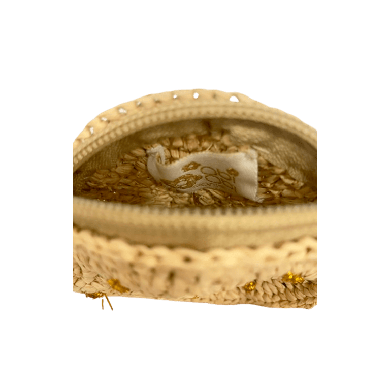 Porte monnaie en raphia obi obi
