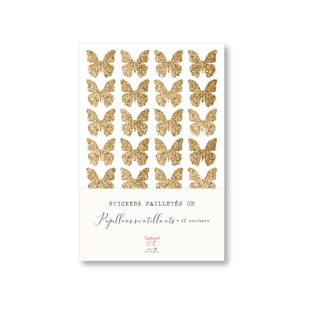 stickers papillons