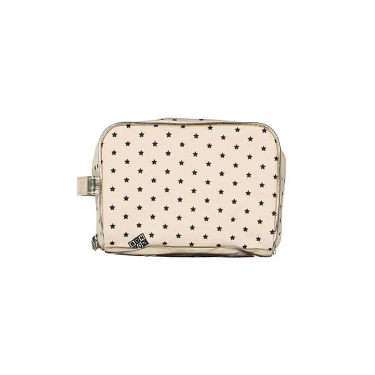 trousse maquillage dorée