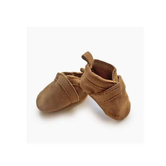 KOSMOPOLIS + GRIP: Mocassins en Daim Marron Homme | PLUS GRIP