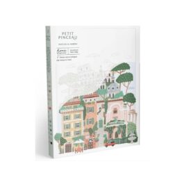 Un set de peinture sur la ville de Rome