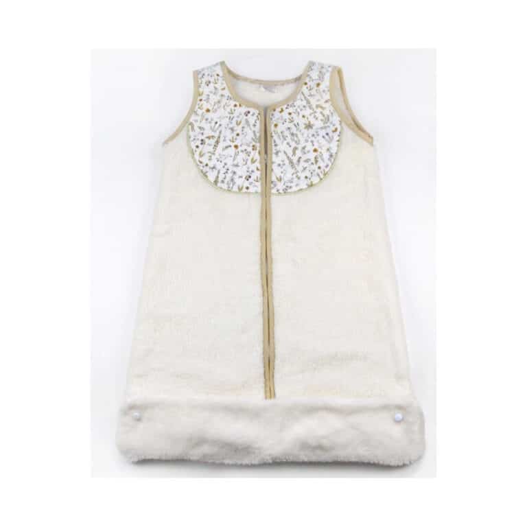 Une gigoteuse en liberty et en polaire toute douce