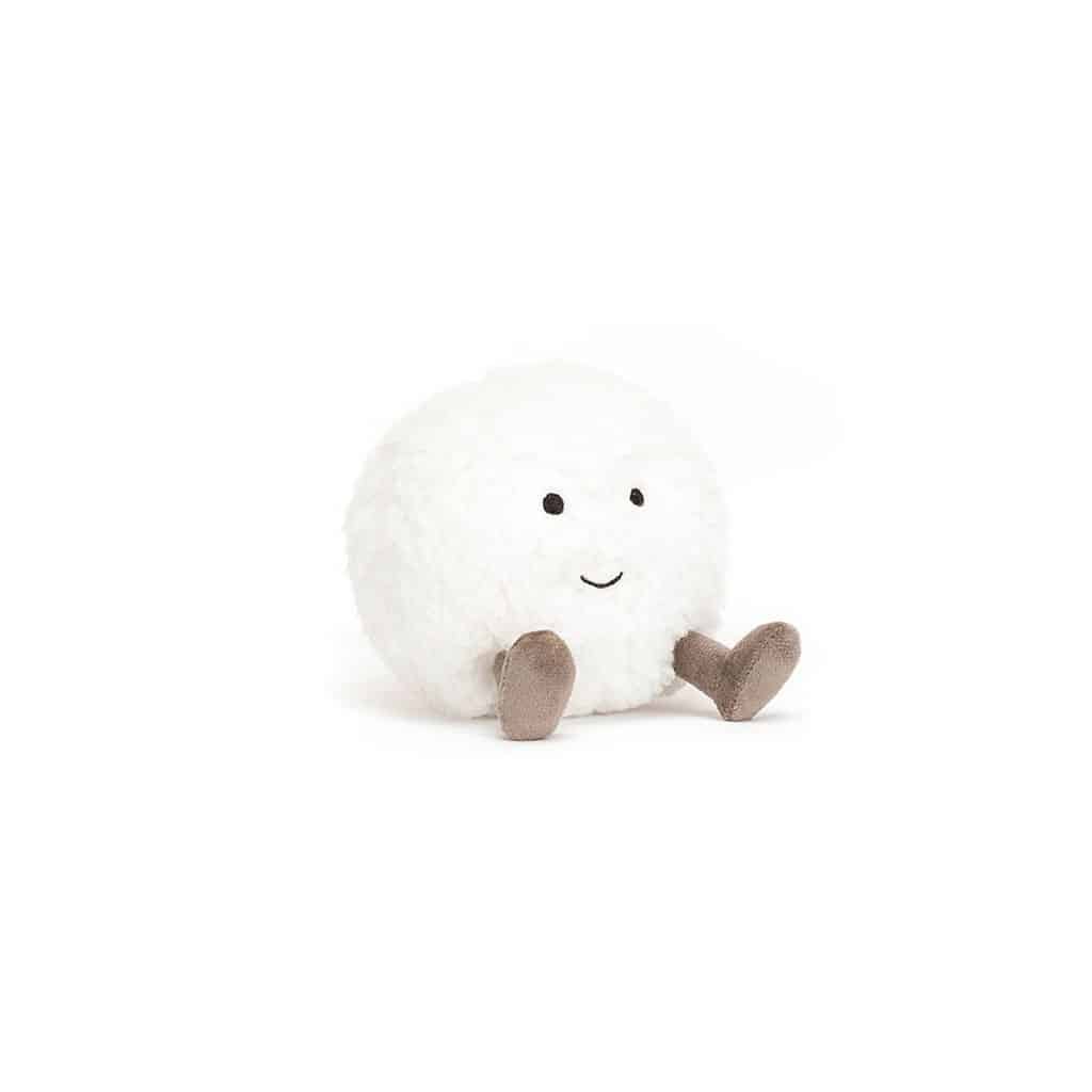 doudou boule de neige Jellycat