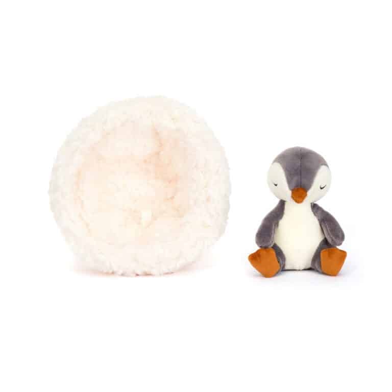 jellycat_mini doudou-pingouin dans son nid4