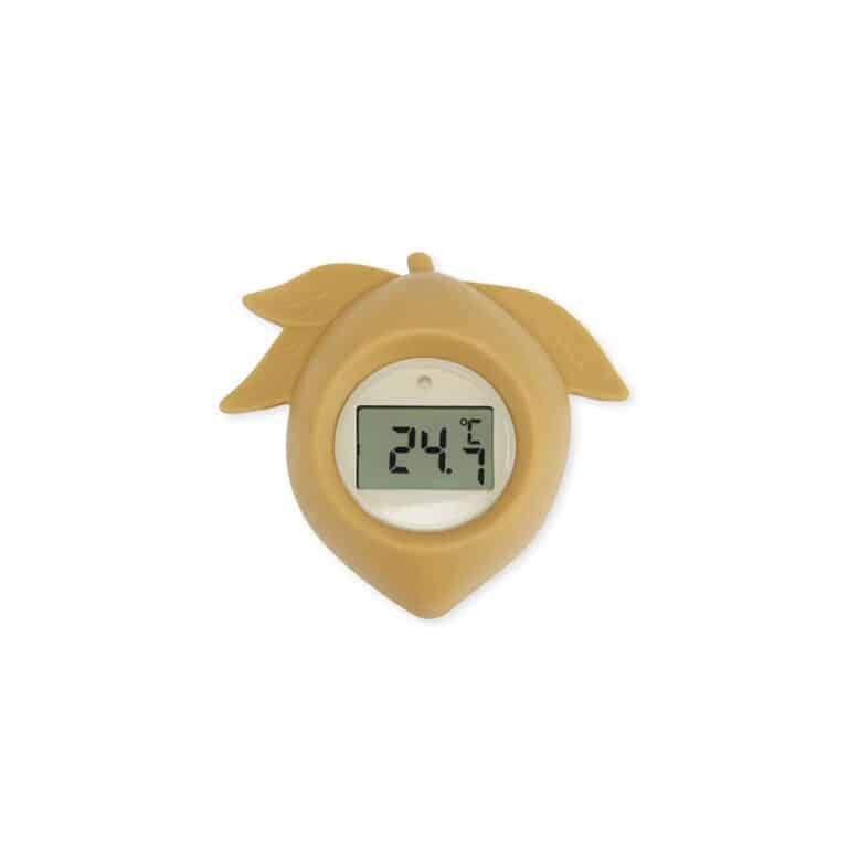Un thermomètre silicone citron