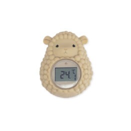 Un thermomètre en silicone mouton beige