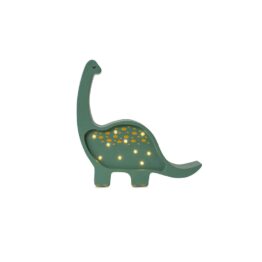 Une lampe led dinosaure en bois