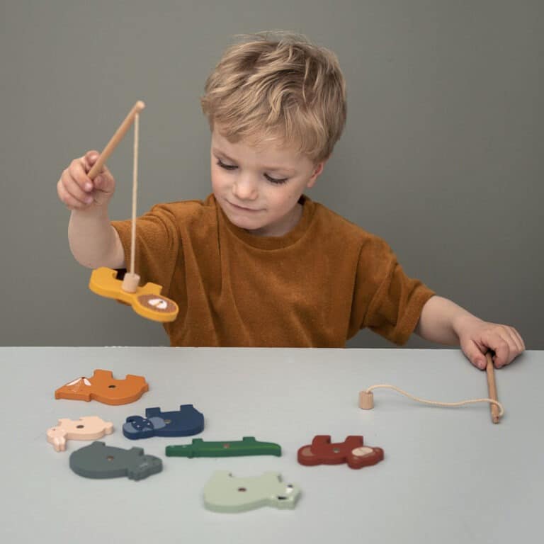 ambiance jeu de pêche trixie