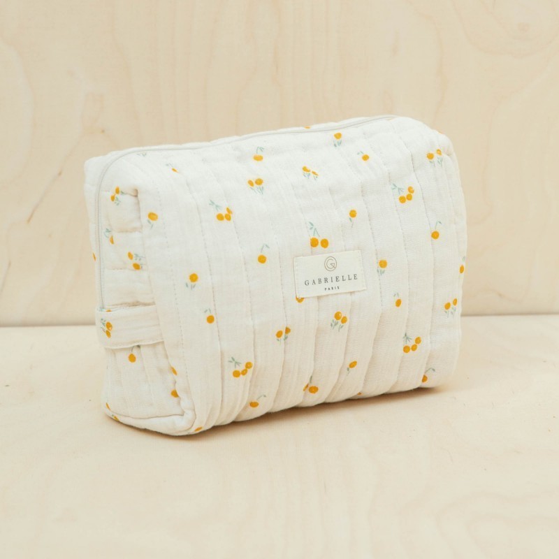trousse de toilette blossom safran plan large