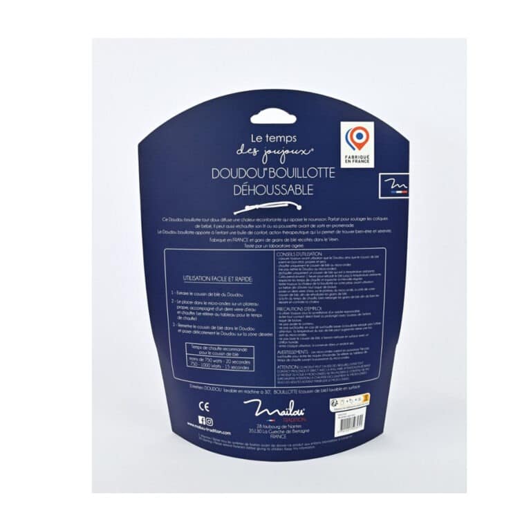 bouillotte chat notice produit