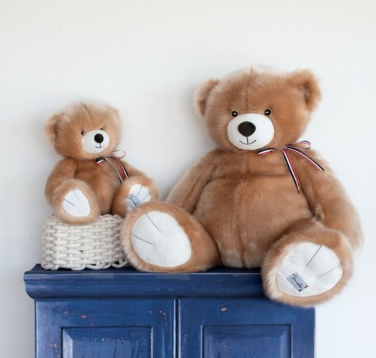 peluche ours français mailou duo ours