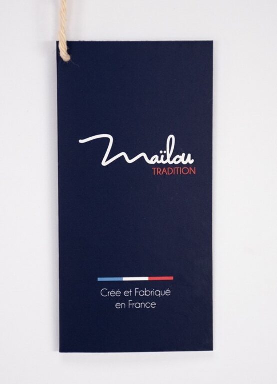 Peluche L'Ours Français Lou - Blanc - Maïlou