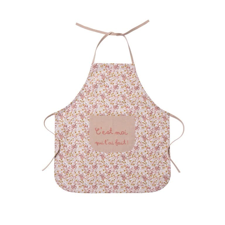 Bavoir de cuisine liberty de la marque bb&co