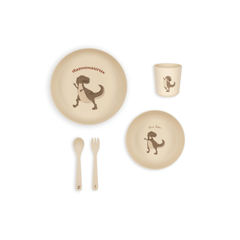 Set vaisselle dinosaure konges slojd