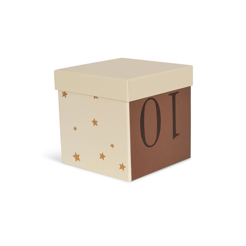 Cubes à empiler avec des chiffres de la marque konges sloejd