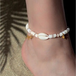 kit bracelets en perles heishi porté