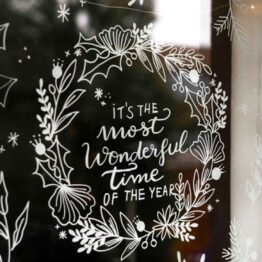 Kit décorez vos vitres, ambiance