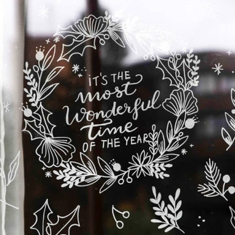 Kit décorez vos vitres, ambiance