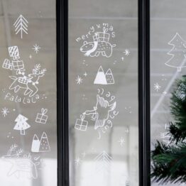 Kit décorez vos vitres, ambiance