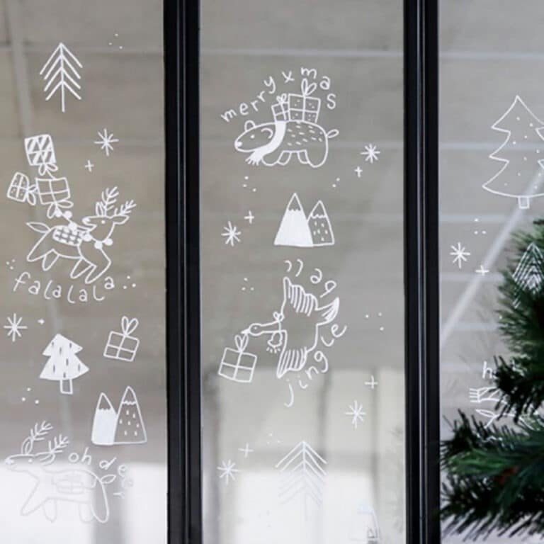 Kit décorez vos vitres, ambiance