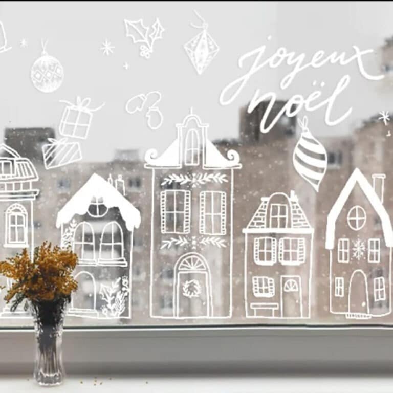 Kit décorez vos vitres, ambiance