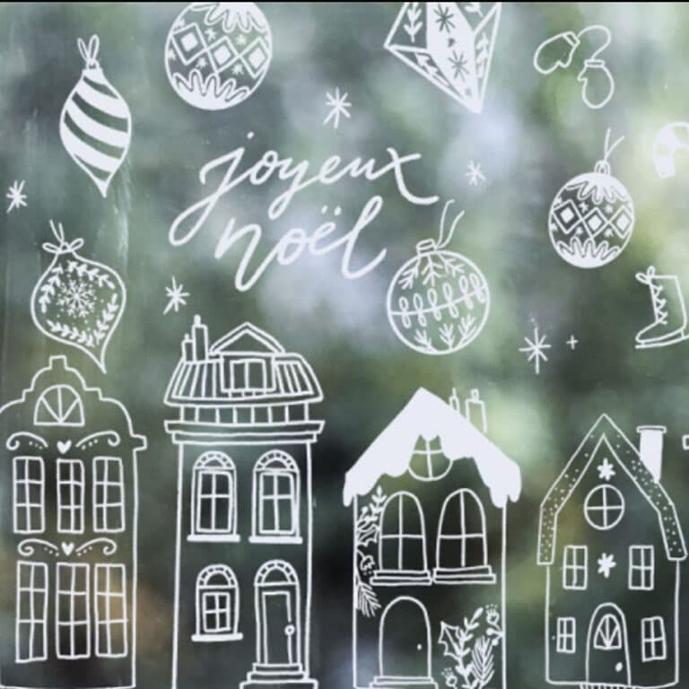 Kit décorez vos vitres, ambiance