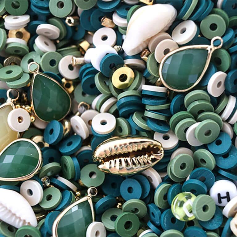 mélange perles heishi mandalay détails