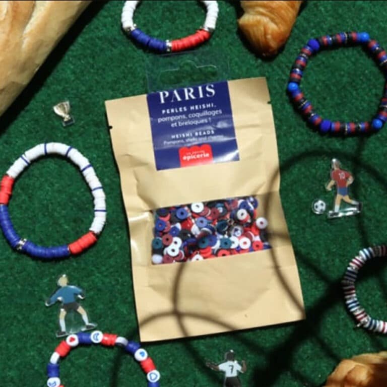 mélange de perles Heishi Et Breloques paris, ambiance