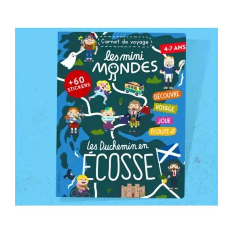 Carnet de voyage les mini mondes sur l'écosse