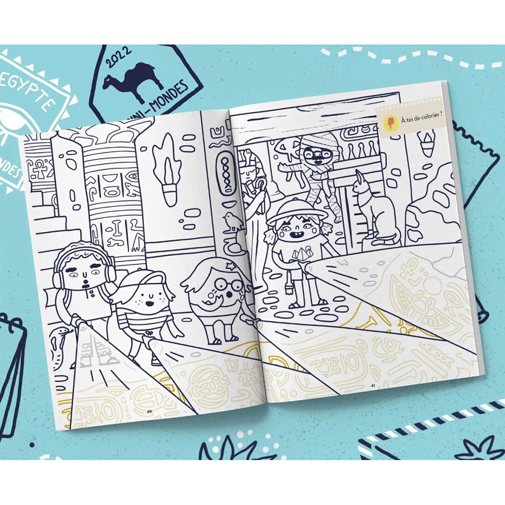 carnet de voyage les mini mondes en Egypte