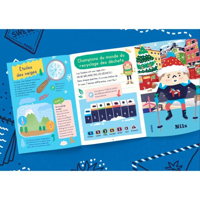 Carnet de voyage les mini mondes sur la suède