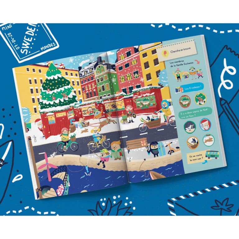 Carnet de voyage les mini mondes sur la suède