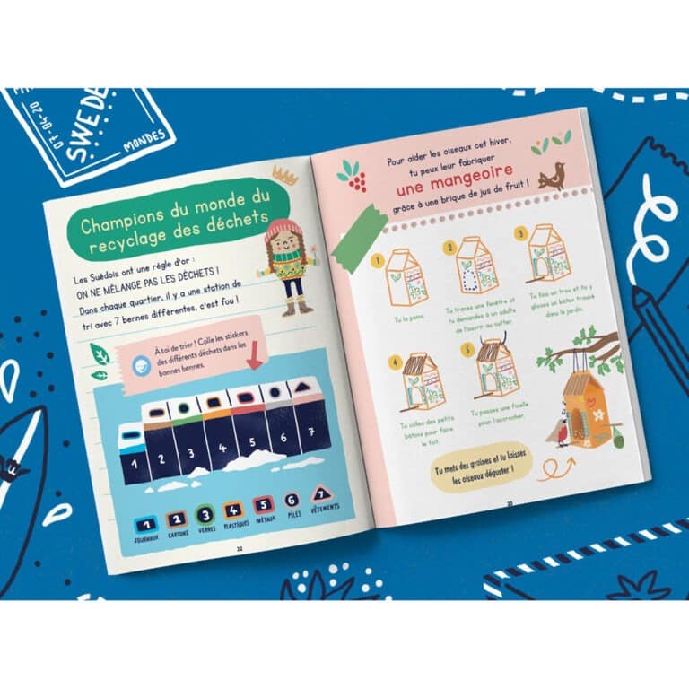 Carnet de voyage les mini mondes sur la suède