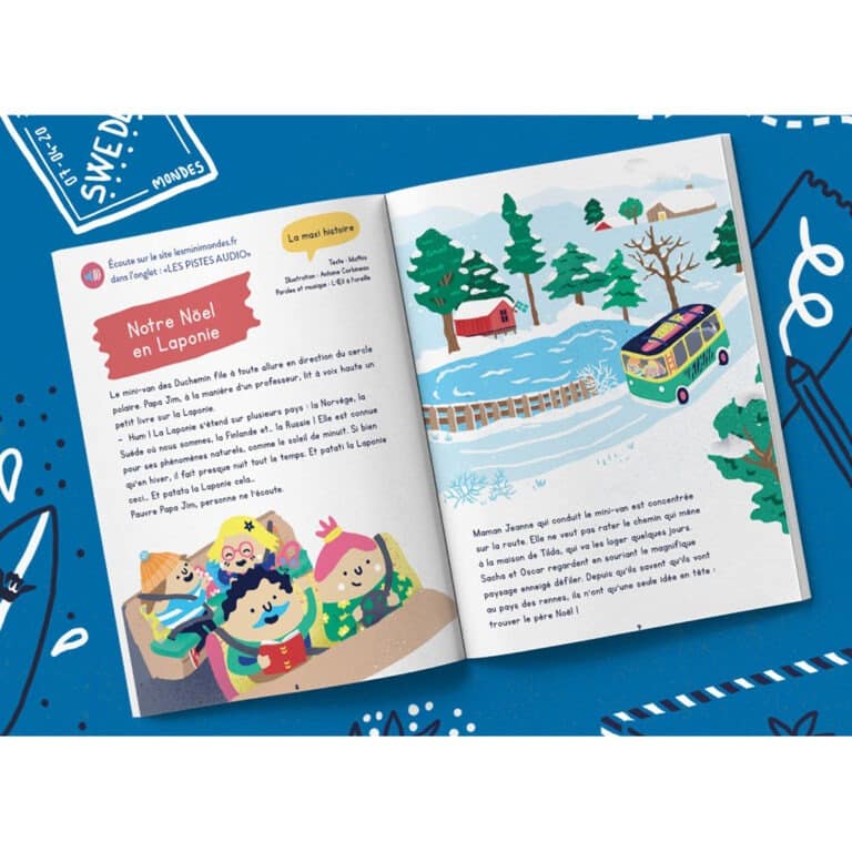 Carnet de voyage les mini mondes sur la suède