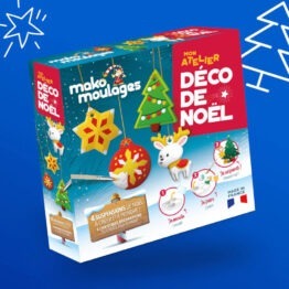 Coffret mako moulages sur le thème de noël