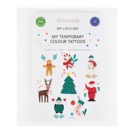 Une planche de tatouage sur le thème de Noël