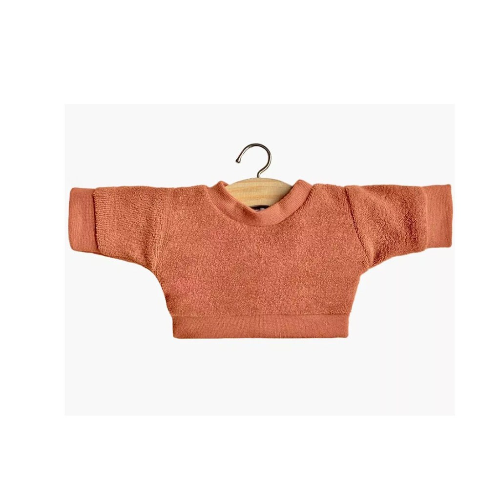 Un sweat en éponge pour les poupées minikane