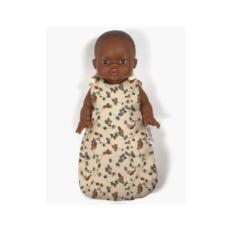 Turbulette pomme de pin pour poupées minikane