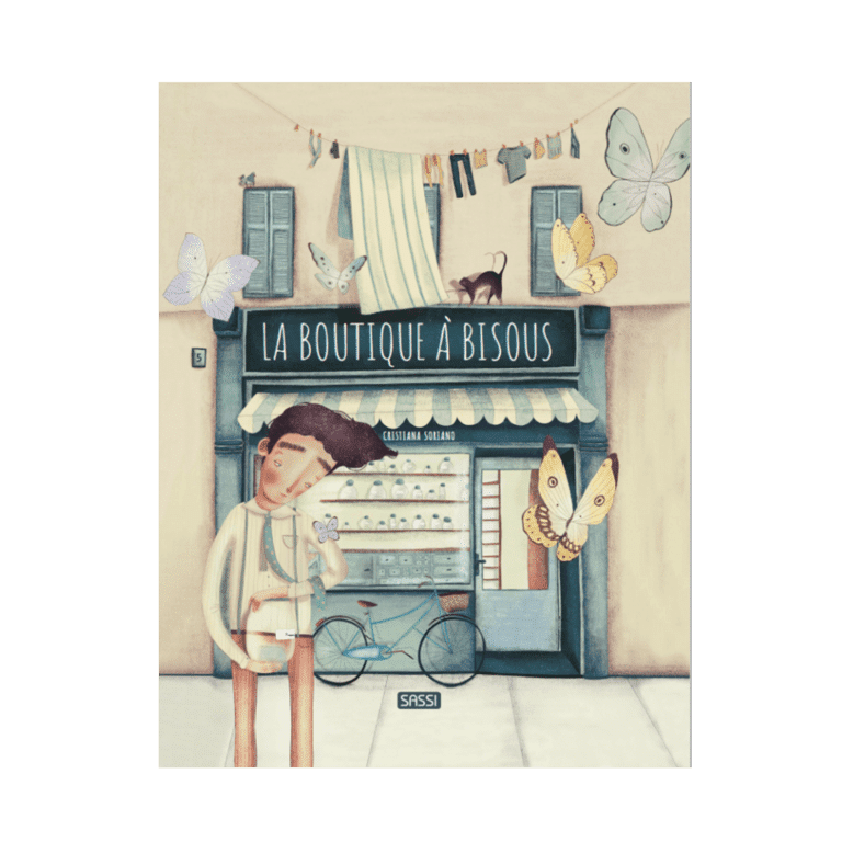 Livre la boutique a bisous de la marque sassi