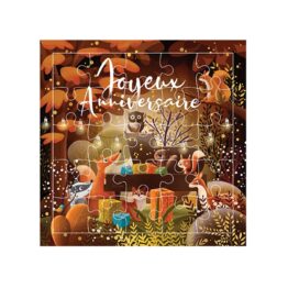 carte puzzle joyeux anniversaire