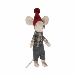 souris de noël debout maileg