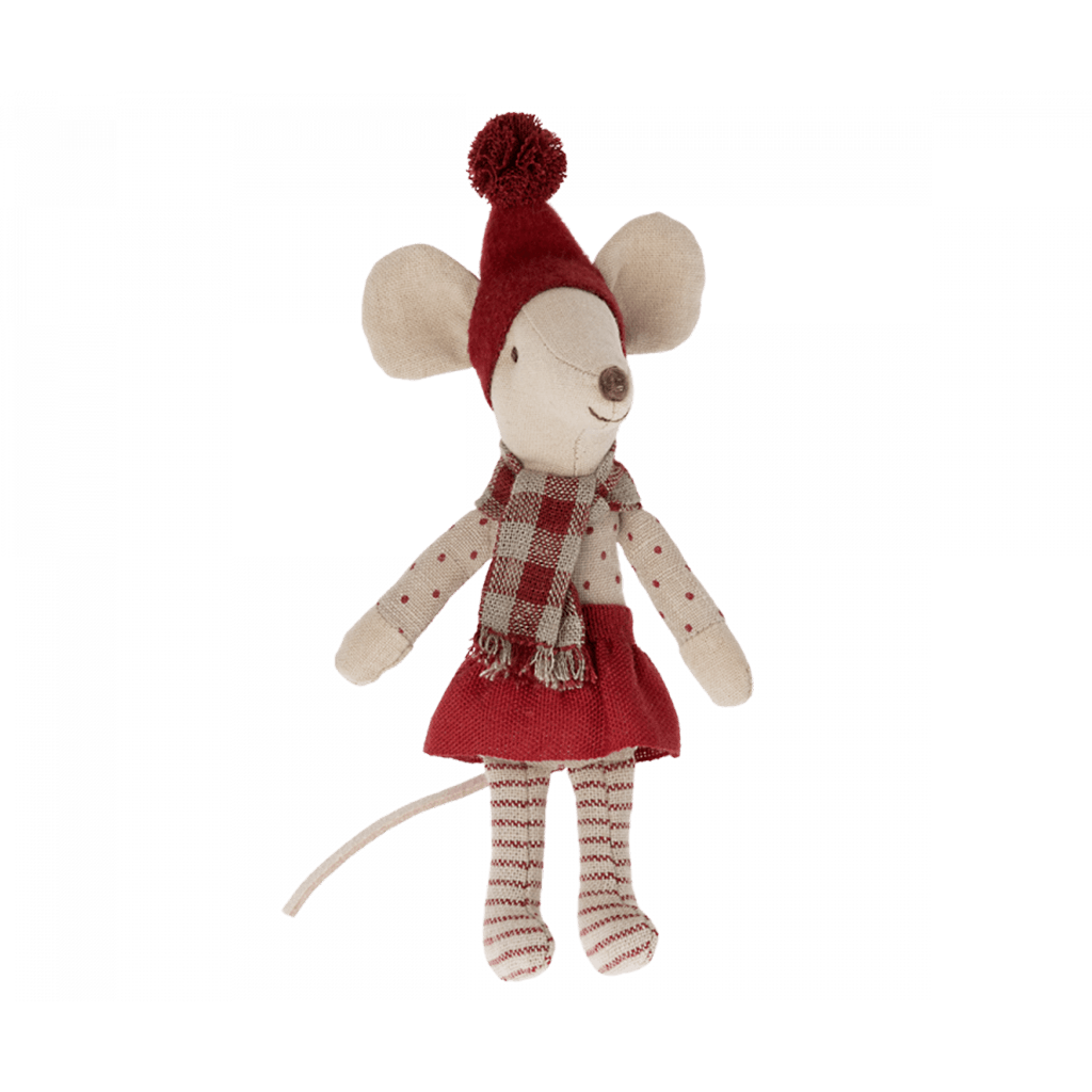 souris noël maileg