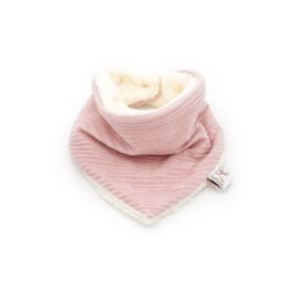 cache cou en velours rose rien que des bêtises