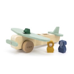 avion en bois animaux modèle