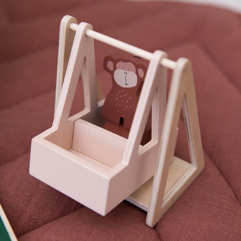 école en bois accessoire balençoire