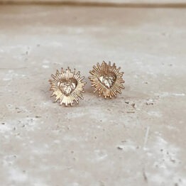 Boucles d'oreilles roméo de la marque léa et moi